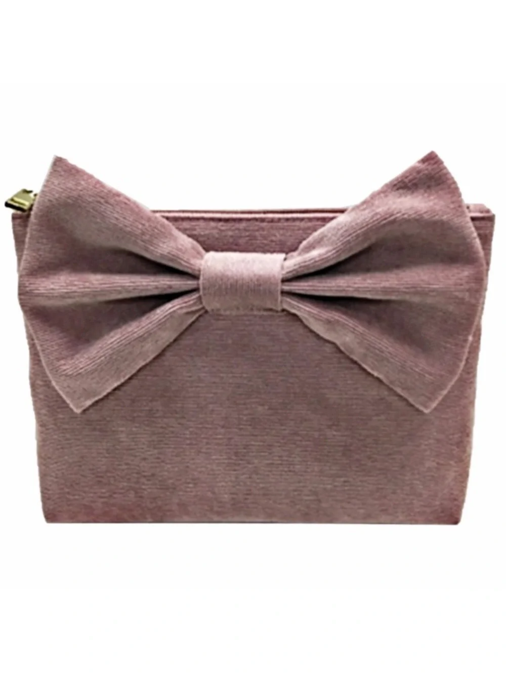 ULTA Pink Corduroy Large Cosmetic Bag NWT